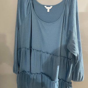 LC Lauren Conrad Cozy tiered tunic Size 4X